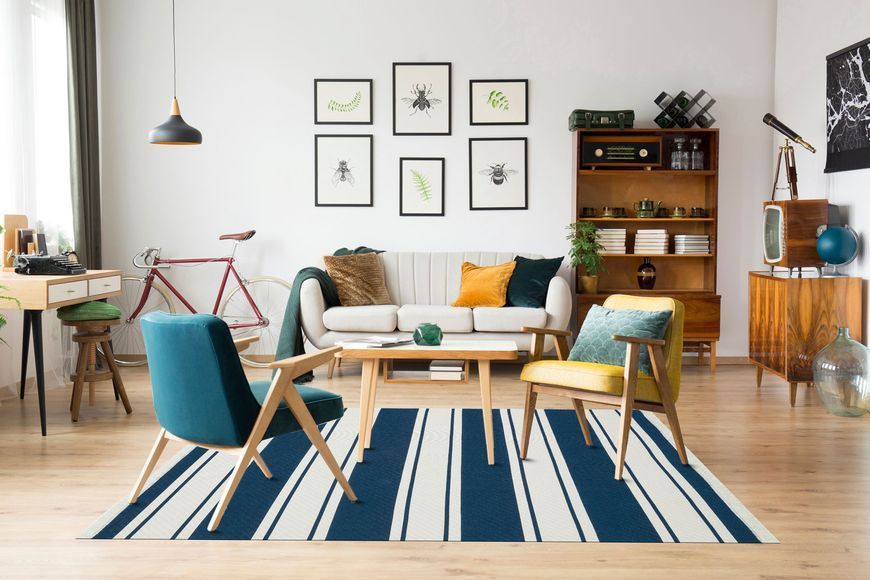 Килим Eko Carpet Arya AR 12 Marine 80*150 AR-12-Marine фото