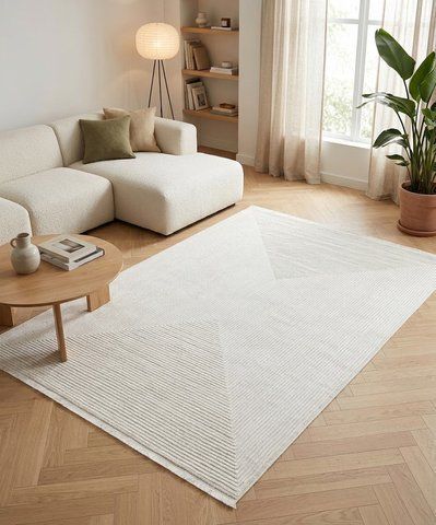 Ковер Eko Carpet Lagos LGS 918 / 22 Cream Grey 160*230 29383 фото