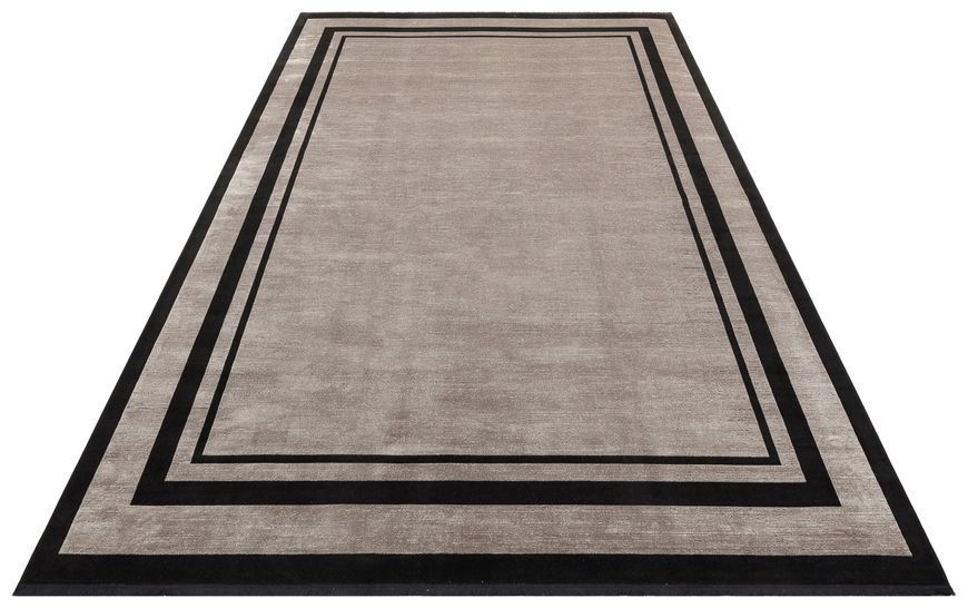 Килим Eko Carpet Lugano LUG 02 Grey Black 120*180 LUG_02_Grey_Black фото