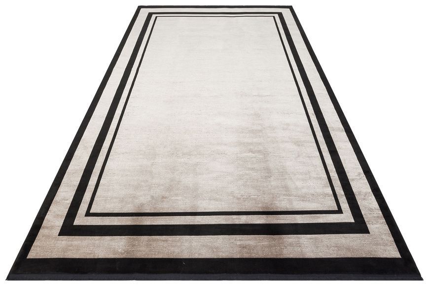Килим Eko Carpet Lugano LUG 02 Grey Black 120*180 LUG_02_Grey_Black фото