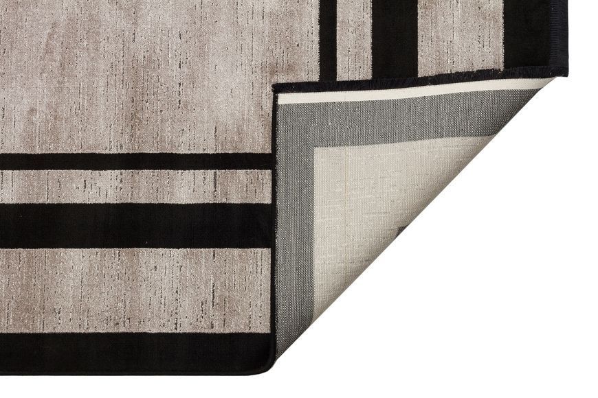Килим Eko Carpet Lugano LUG 02 Grey Black 120*180 LUG_02_Grey_Black фото