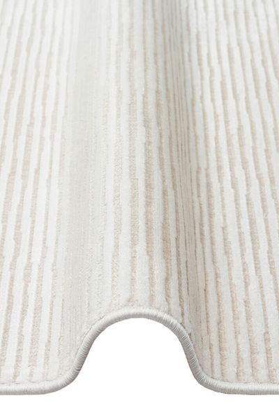 Ковер Eko Carpet Monaco Stripe Beige White 150*225 55009 фото