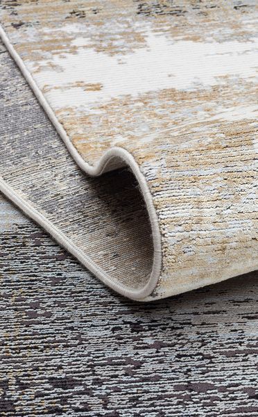 Килим Eko Carpet Mahal MHL 12 Grey Gold 160*235 80291 фото