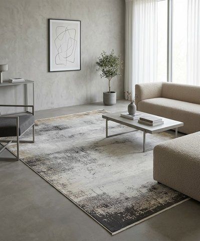 Килим Eko Carpet Mahal MHL 12 Grey Gold 160*235 80291 фото