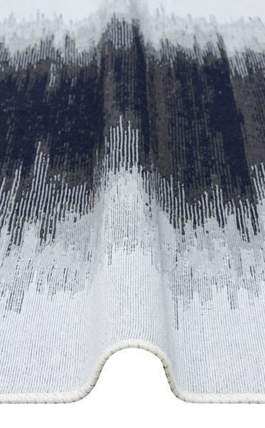 Килим Eko Carpet Arya AR 40 Black White 80*150 81355 фото