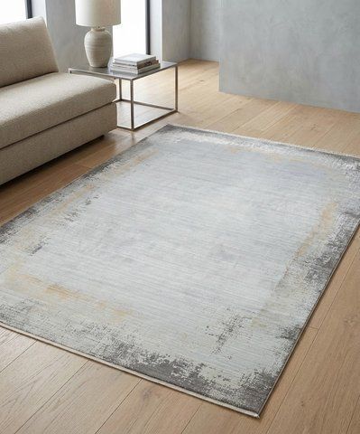 Килим Eko Carpet Mahal MHL 11 Grey Gold 80*150 80293 фото