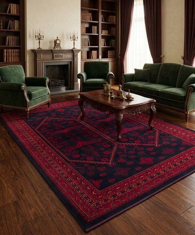 Ковер Eko Carpet Herat HER 01 Navy 160*230 HER 01 Navy фото