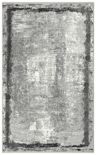 Килим Eko Carpet Fresco FS 26 Grey Black 80*150 FS_26_Grey_Black фото