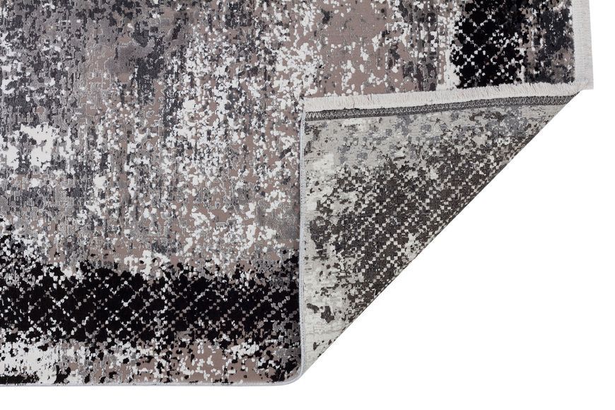 Килим Eko Carpet Fresco FS 26 Grey Black 80*150 FS_26_Grey_Black фото