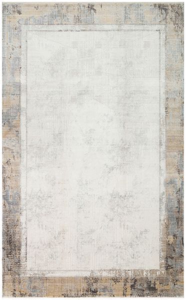 Килим Eko Carpet Mahal MHL 03 Cream Antrasit 80*150 MHL 03 Cream Antrasit фото