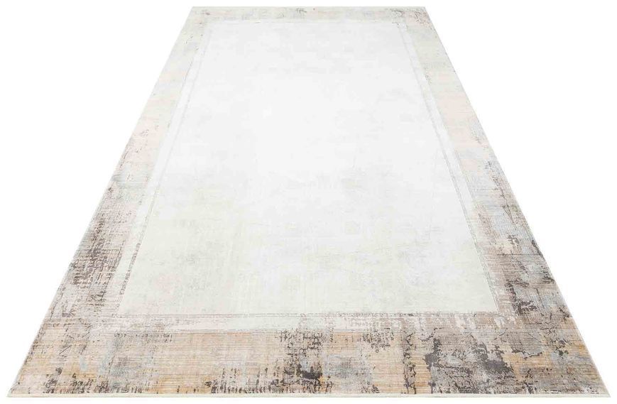 Килим Eko Carpet Mahal MHL 03 Cream Antrasit 80*150 MHL 03 Cream Antrasit фото