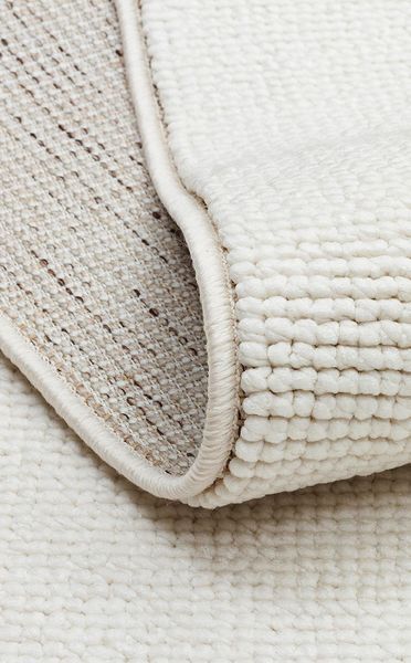 Килим Eko Carpet Oslo Plain White 80*150 OSL-Plain White фото