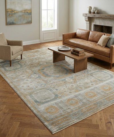 Килим Eko Carpet Mahal 10 Terra 133*190 80069 фото