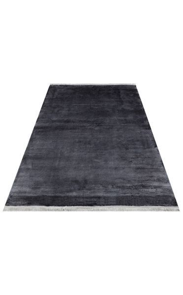 Килим Eko Carpet Velvet VT Plain Antrasit 130*190 VT_Plain_Antrasit фото