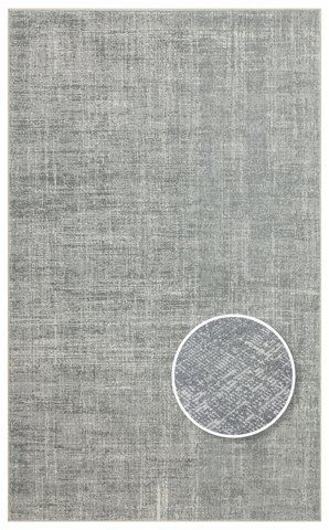 Килим Eko Carpet Kalahari KLH Plain Grey 160*230 80918 фото
