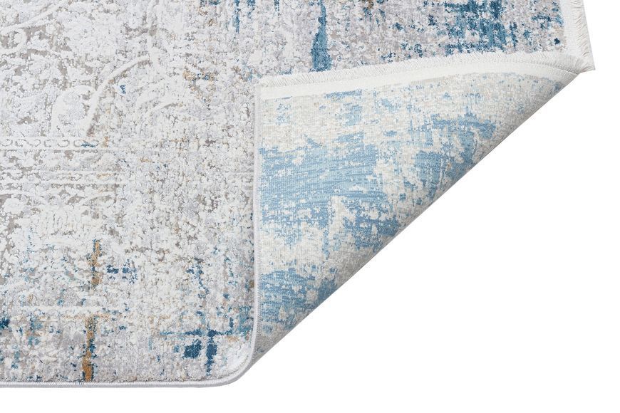 Килим Eko Carpet Fresco FS 03 Beige Blue 80*150 FS 03 Beige Blue фото
