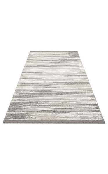 Килим Eko Carpet Motto MOT 01 Grey White 80*150 MOT 01 Grey White фото