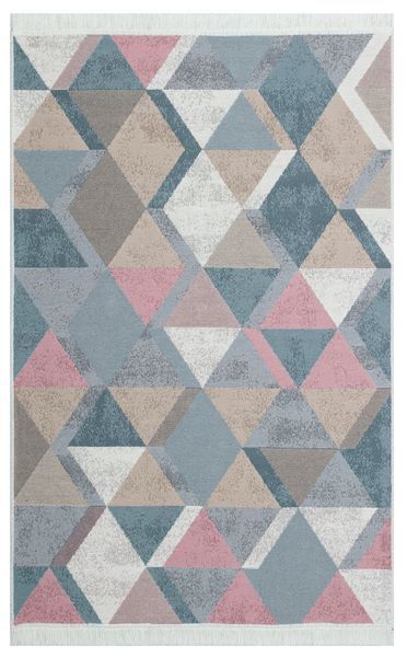 Килим Eko Carpet Arya AR 10 Blue Pink 80*150 AR-10-Blue-Pink фото