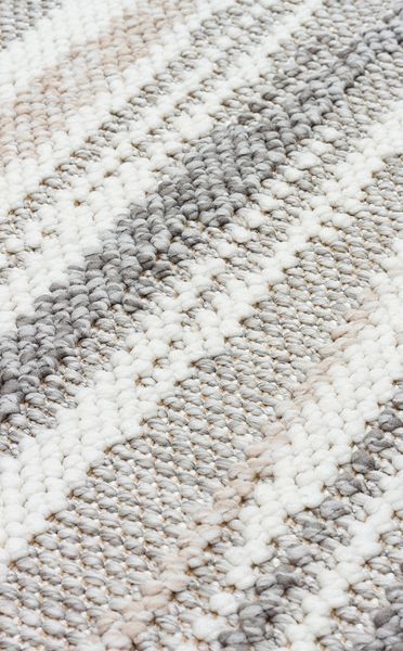 Килим Eko Carpet Motto MOT 01 Grey White 80*150 MOT 01 Grey White фото
