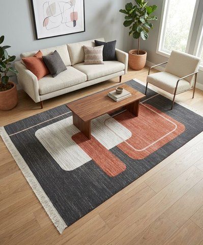 Ковер Eko Carpet Arya AR 36 Black Terra 80*300 79395 фото
