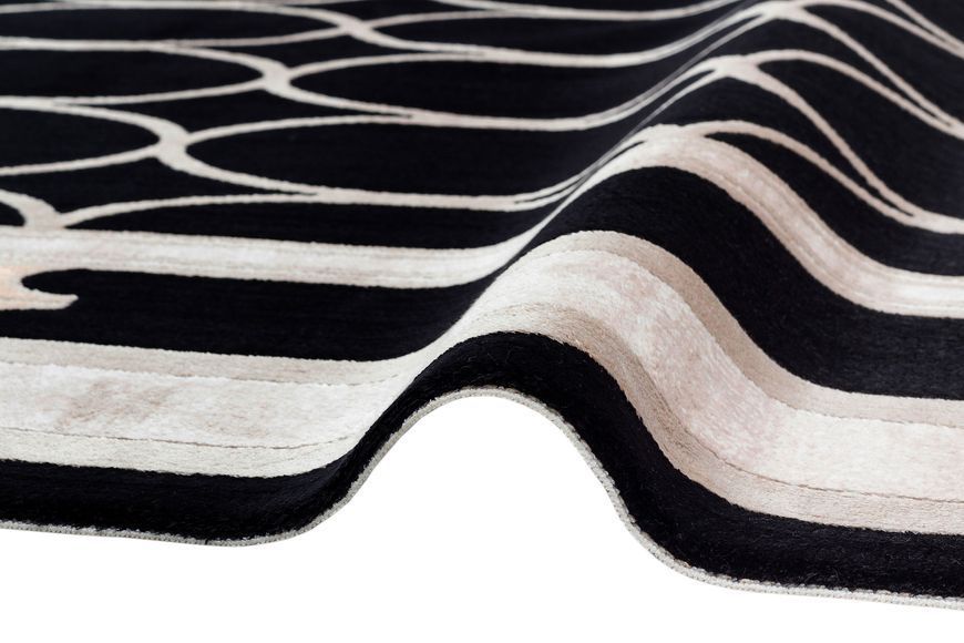 Ковер Eko Carpet Baroque BR 06 Black 160*230 21702 фото