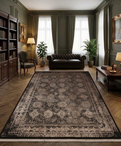 Килим Eko Carpet Anatolia ANT 02 Antrasit Vizon 200*290 ANT 02 Antrasit Vizon фото