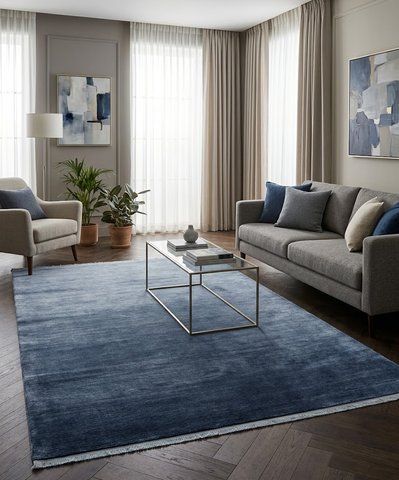 Килим Eko Carpet Cordoba DB Plain Marine 130*190 DB-Plain-Marine фото