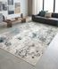Килим Eko Carpet Fresco FS 02 Beige Blue 80*150 FS 02 Beige Blue фото 1