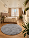 Килим Eko Carpet Mollis Grey круг діаметр 160 56066 фото 1