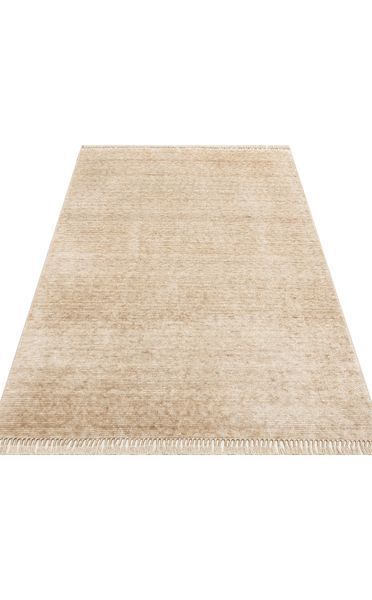 Килим Eko Carpet Gessi GES Plain Beige 200*290 81184 фото