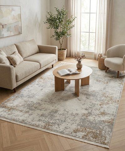 Ковер Eko Carpet Lagos LGS 05 Grey Beige 80*150 36677 фото