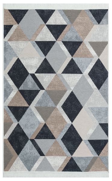 Килим Eko Carpet Arya AR 10 Beige Black 80*150 AR-10-Beige-Black фото