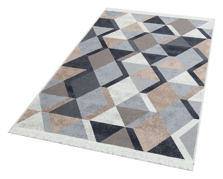 Килим Eko Carpet Arya AR 10 Beige Black 80*150 AR-10-Beige-Black фото
