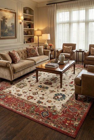 Ковер Eko Carpet Kybele KYB 04 Cream Red 80*150 KYB 04 Cream Red фото