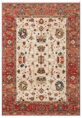 Ковер Eko Carpet Kybele KYB 04 Cream Red 80*150 KYB 04 Cream Red фото