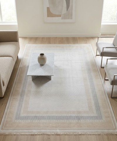 Килим Eko Carpet Mahal MHL 07 Cream Gold 133*190 MHL 07 Cream Gold фото