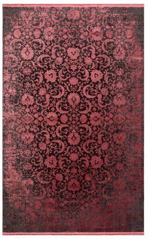 Килим Eko Carpet Cordoba VT Antrasit Burgundy 130*190 DB_02_Antrasit_Burgundy фото